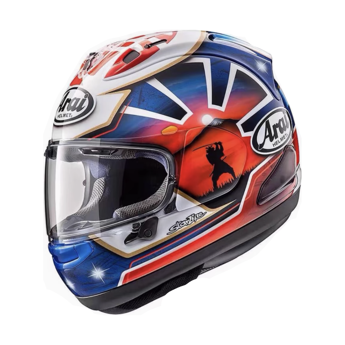 Arai Rx7 - Pedrosa Spirit Blue