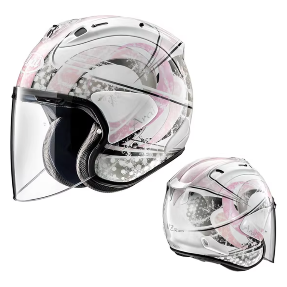 Arai Vz Ram - Snow Dome Pink
