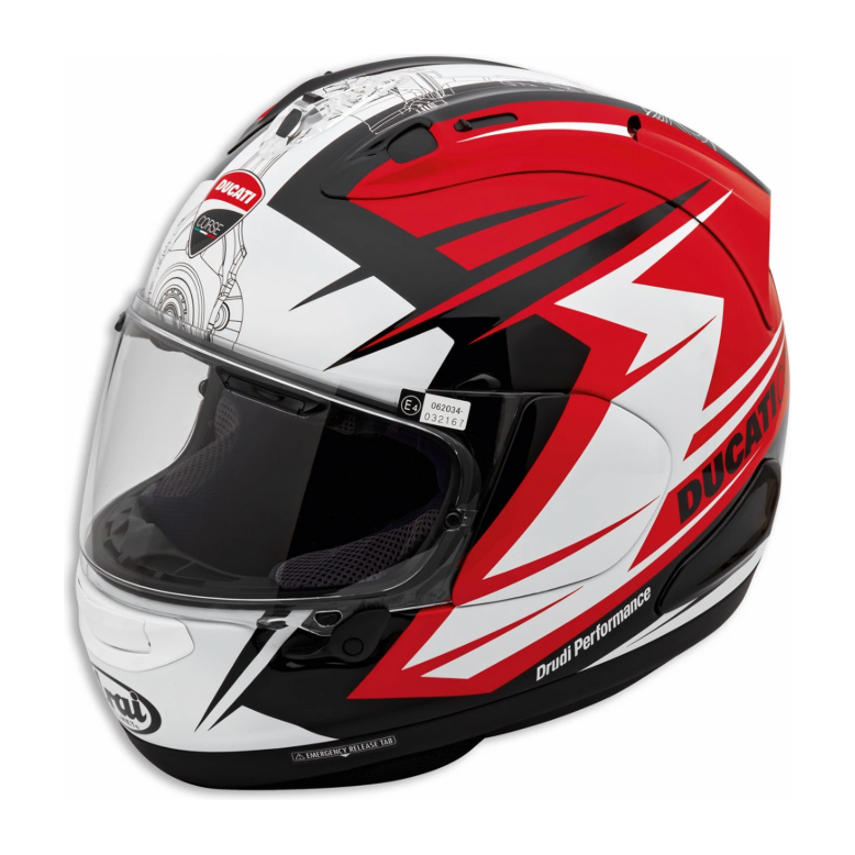 Arai Rx7 - Ducati Corse V7