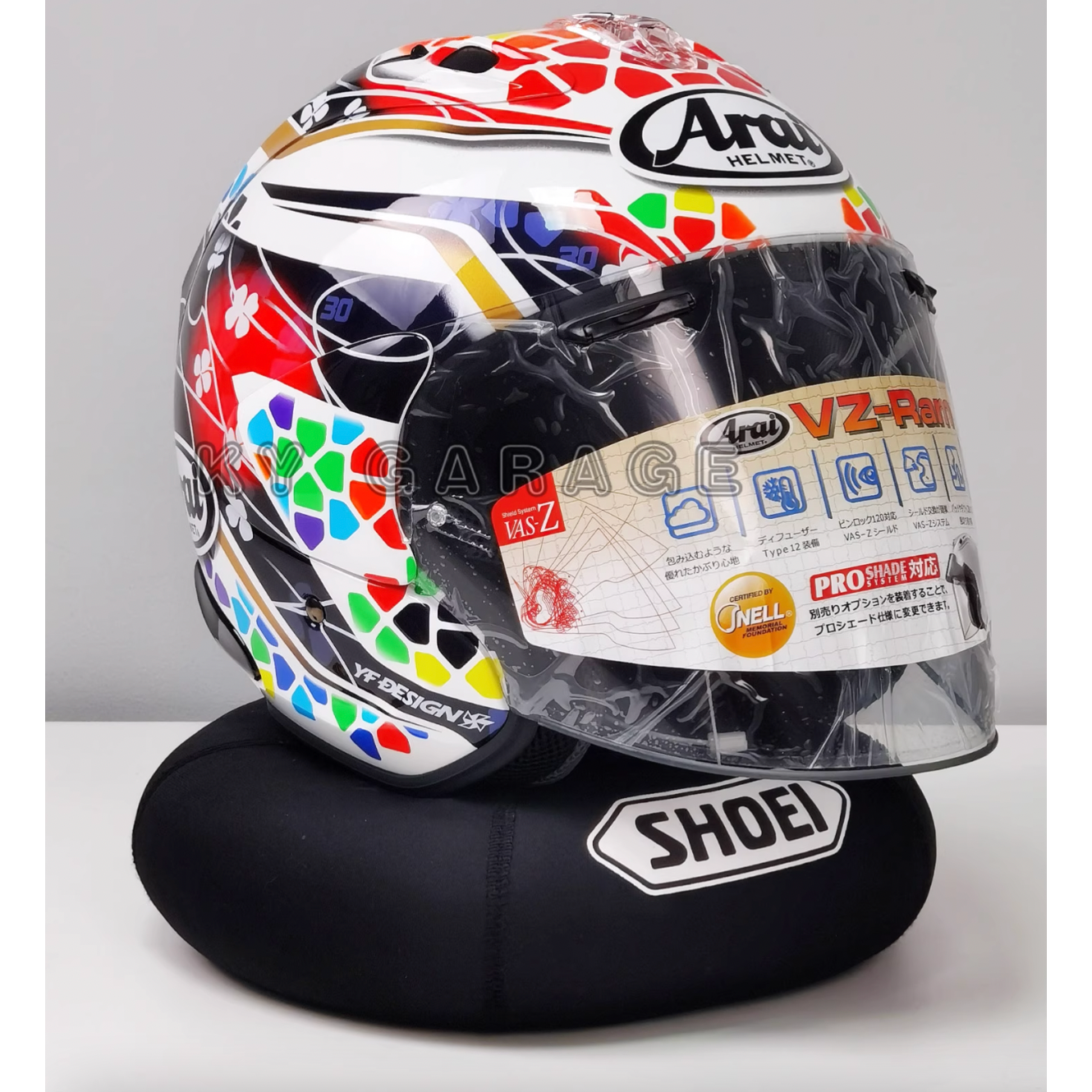 Arai Vz Ram - Nakagami GP2
