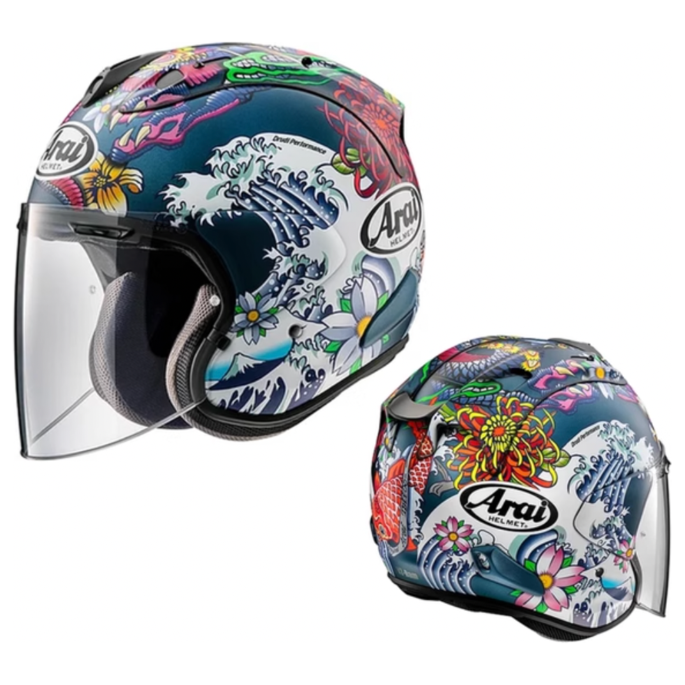 Arai Vz Ram - Oriental 3 Blue