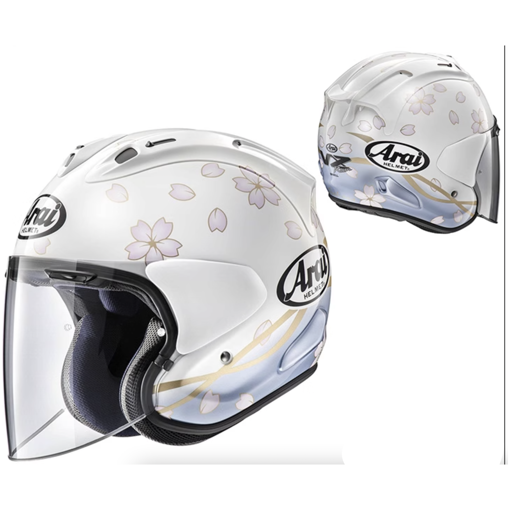Arai Vz Ram - Sakura White