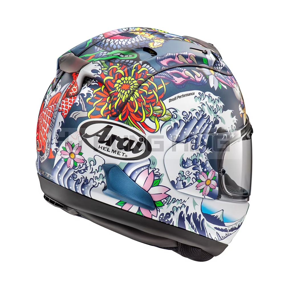 Arai Rx7 - Oriental Flat Blue