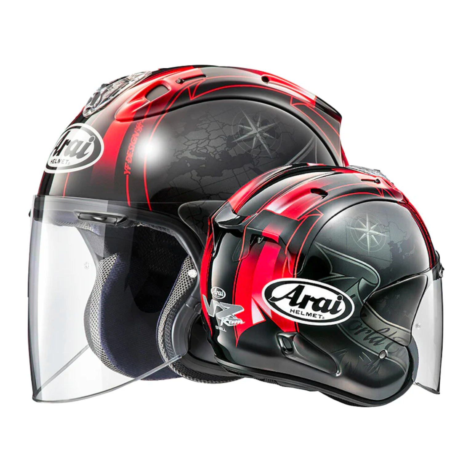 Arai Vz Ram - Harada Tour Black